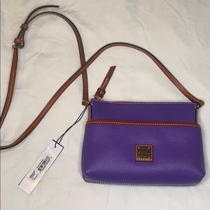 Brand New Dooney & Bourke Purple Crossbody
